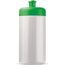 Sportflasche auf Biobasis 500ml basic (WEISS / GRÜN) (Art.-Nr. CA574929)