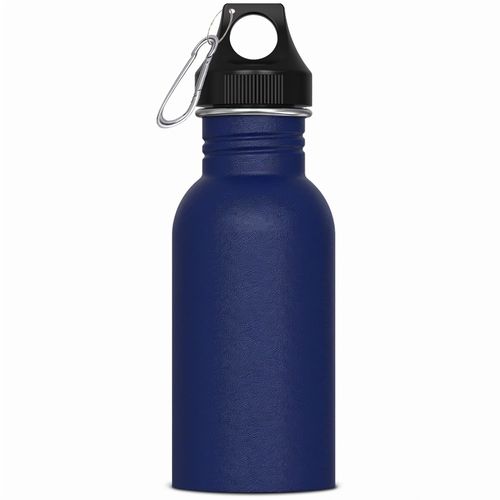 Wasserflasche Lennox 500ml (Art.-Nr. CA587428) - Einwandige Trinkflasche aus Edelstahl....