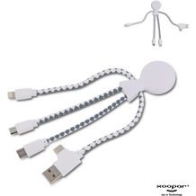 2081 | Xoopar Mr. Bio Charging cable (blau) (Art.-Nr. CA590885)