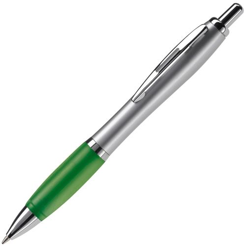 Kugelschreiber Hawaï Silver (Art.-Nr. CA590981) - Stilvoller silberfarbener Kugelschreiber...