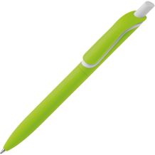 Kugelschreiber ClickShadow softtouch R-ABS (hellgrün) (Art.-Nr. CA595539)