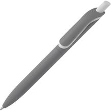 Kugelschreiber ClickShadow softtouch R-ABS (Grau) (Art.-Nr. CA607864)