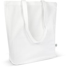 Tasche GOTS Farbe lange Henkel 270g/m² 42x12x43 cm (Weiss) (Art.-Nr. CA628156)