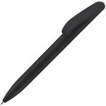 Kugelschreiber Slash Soft-Touch Hergestellt in Deutschland (Schwarz) (Art.-Nr. CA631777)