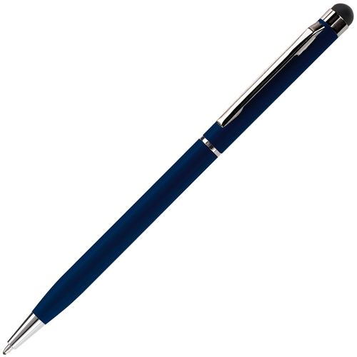 Kugelschreiber mit Touch (Art.-Nr. CA639581) - Moderner Aluminium Drehkugelschreiber...