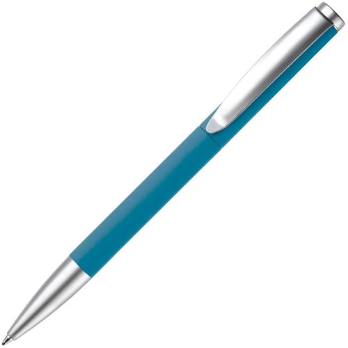 Kugelschreiber Modena Gummiert (Art.-Nr. CA639867) - Metallkugelschreiber, Toppoint Design,...