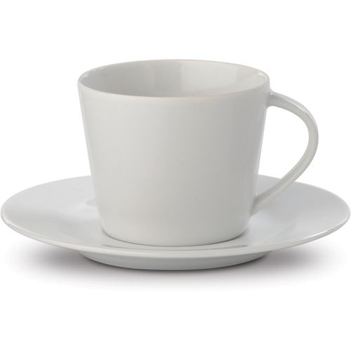 Tasse mit Untertasse Milano 160ml (Art.-Nr. CA644667) - Kaffeetasse mit Untertasse aus hochwerti...