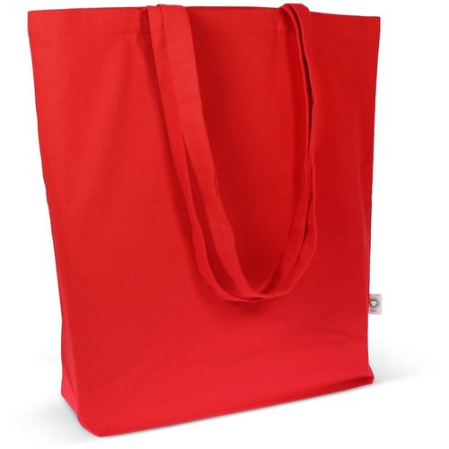 Tasche GOTS Farbe lange Henkel 270g/m² 42x12x43 cm (Art.-Nr. CA661887) - Tragen Sie verantwortungsbewusst mit...