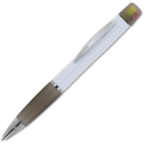 Kugelschreiber Hawaii mit dreifarbigem Textmarker (Art.-Nr. CA662170) - Dieser Kugelschreiber und der Textmarker...