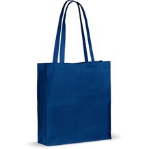 Tasche aus recycelter Baumwolle 140g/m² 38x10x42cm (blau) (Art.-Nr. CA665154)