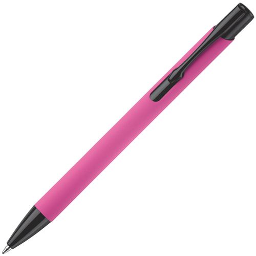 Kugelschreiber Alicante Soft-Touch (Art.-Nr. CA671129) - Gummierter, matter Metall Kugelschreiber...