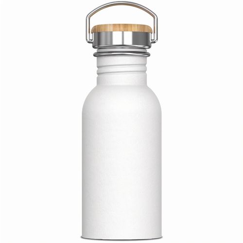 Wasserflasche Ashton 500ml (Art.-Nr. CA687295) - Einwandige Trinkflasche aus Edelstahl....