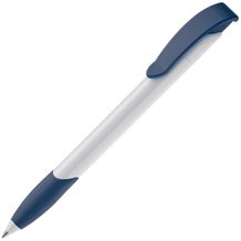 Kugelschreiber Apollo Hardcolour (Weiss / Dunkelblau) (Art.-Nr. CA687711)