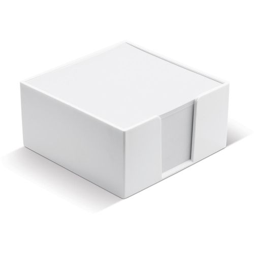 Zettelbox 10x10x5cm (Art.-Nr. CA688092) - Praktische Zettelbox mit weißem Papier....