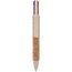 Kugelschreiber 4-Farben-Kork (natur) (Art.-Nr. CA695710)