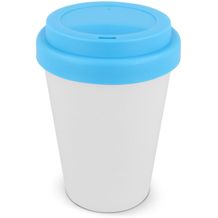 RPP Kaffeetasse Weißer Körper 250ml (Weiss / hellblau) (Art.-Nr. CA709406)