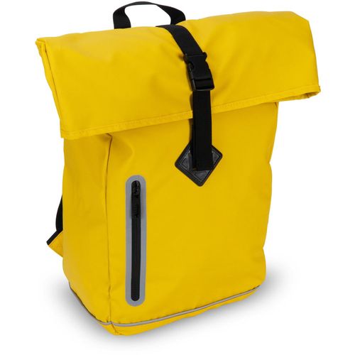 Sicherheits Rucksack (Art.-Nr. CA709679) - Stylischer Rucksack mit reflektierenden...