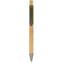 Kugelschreiber Madrid Holz (olivgrün) (Art.-Nr. CA746414)