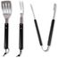 Sagaform Fredde BBQ Set 3-tlg. (schwarz / silber) (Art.-Nr. CA757074)