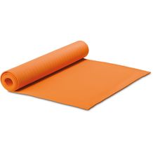 Fitness-Yogamatte mit Trageriemen (orange) (Art.-Nr. CA771530)