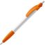 Kugelschreiber Cosmo Grip HC (Weiss / orange) (Art.-Nr. CA772452)