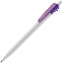 Kugelschreiber Cosmo Hardcolour (Weiss / Purple) (Art.-Nr. CA776179)