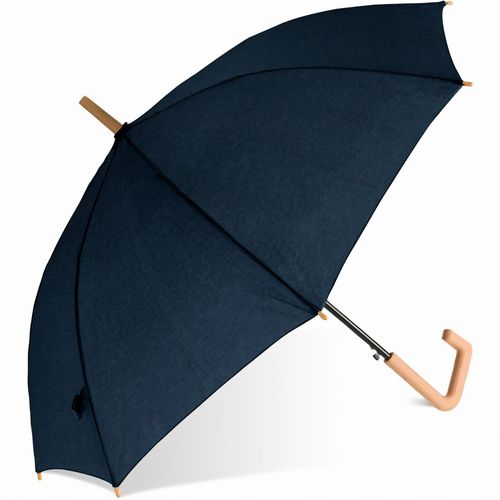 23 Regenschirm aus R-PET-Material mit Automatiköffnung (Art.-Nr. CA777830) - Stockschirm aus R-PET-Material mit...