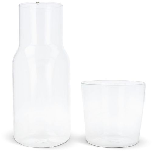 Karaffe 550ml und Trinkglas 250ml Set (Art.-Nr. CA782165) - Trinken Sie stilvoll mit unserem Set...