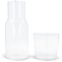 Karaffe 550ml und Trinkglas 250ml Set (transparent) (Art.-Nr. CA782165)