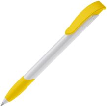Kugelschreiber Apollo Hardcolour (Weiss / Gelb) (Art.-Nr. CA795327)