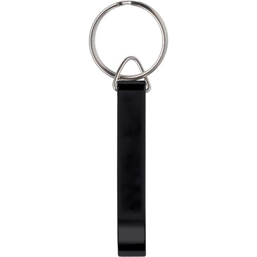 Schlüsselanhänger mit Öffner (Art.-Nr. CA804290) - Handlicher Aluminium-Schlüsselanhänger...