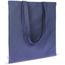 Tasche GOTS Farbe lange Henkel 140g/m² 38x42 cm (dunkelblau) (Art.-Nr. CA807071)