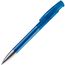 Kugelschreiber Avalon Transparent mit Metallspitze (transparent blau) (Art.-Nr. CA813101)
