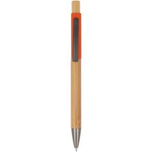 Kugelschreiber Madrid Holz (orange) (Art.-Nr. CA815934)