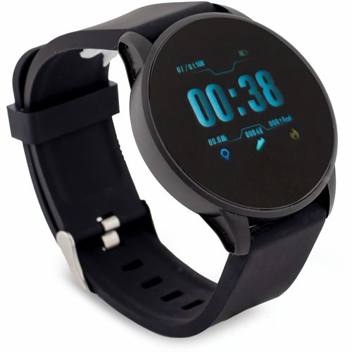 Smart Watch Active (Art.-Nr. CA820619) - Runde Smartwatch mit Silikonbänder un...