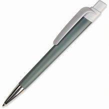 Kugelschreiber Prisma mit NFC-Tag (Grau / Weiss) (Art.-Nr. CA821380)