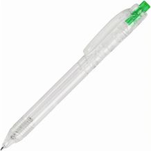 Kugelschreiber R-PET (transparent grün) (Art.-Nr. CA834430)