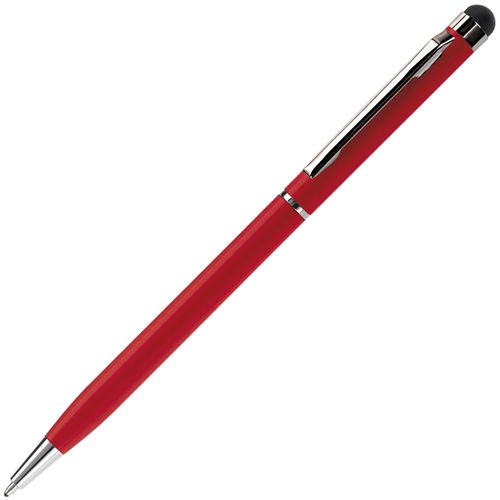 Kugelschreiber mit Touch (Art.-Nr. CA843389) - Moderner Aluminium Drehkugelschreiber...