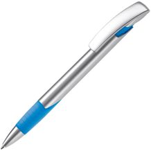 Kugelschreiber Zorro Silver (silber / hellblau) (Art.-Nr. CA844083)