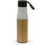 Isolierflasche Bambus mit Trageschlaufe 500ml (Weiss) (Art.-Nr. CA846304)