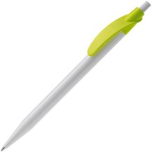 Kugelschreiber Cosmo Hardcolour (Weiss / hellgrün) (Art.-Nr. CA850981)