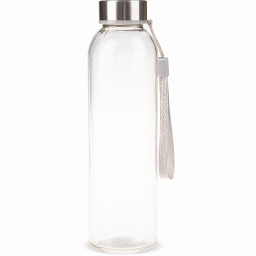 Trinkflasche aus Glas 500ml (Art.-Nr. CA856117) - Die Wasserflasche aus Glas hat ein...
