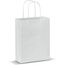 Kleine Papiertasche im Eco Look 120g/m² (Weiss) (Art.-Nr. CA857862)