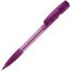 Kugelschreiber Nash Transparent mit Gummigriff (transparent Violett) (Art.-Nr. CA862665)