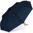 21 faltbarer Regenschirm aus R-PET -Material mit Automatiköffnung (dunkelblau) (Art.-Nr. CA868691)