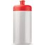 Sportflasche auf Biobasis 500ml basic (Weiss / rot) (Art.-Nr. CA870678)