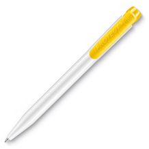 Kugelschreiber IProtect Hardcolour (Weiss / Gelb) (Art.-Nr. CA874853)