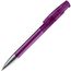 Kugelschreiber Avalon Transparent mit Metallspitze (transparent Violett) (Art.-Nr. CA880898)