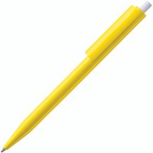 Kugelschreiber Kuma Hardcolour (Weiss / Gelb) (Art.-Nr. CA884096)