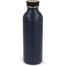 Wasserflasche Jekyll aus recyceltem Aluminium 550ml (dunkelblau) (Art.-Nr. CA884260)